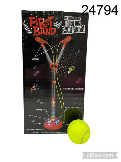 Imagen de MICROFONO DE PIE DOBLE CONECCION DE MUSICA 12.25